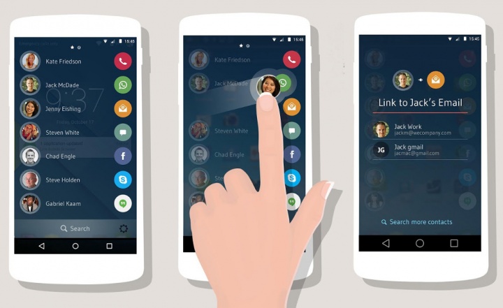 Imagen - Drupe, unifica los contactos de WhatsApp, Facebook Messenger y m&aacute;s