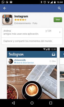 Imagen - Facebook a&ntilde;ade una pesta&ntilde;a de Instagram