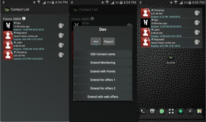 Imagen - ServeRed, una app para espiar y saber quién nos bloquea en WhatsApp