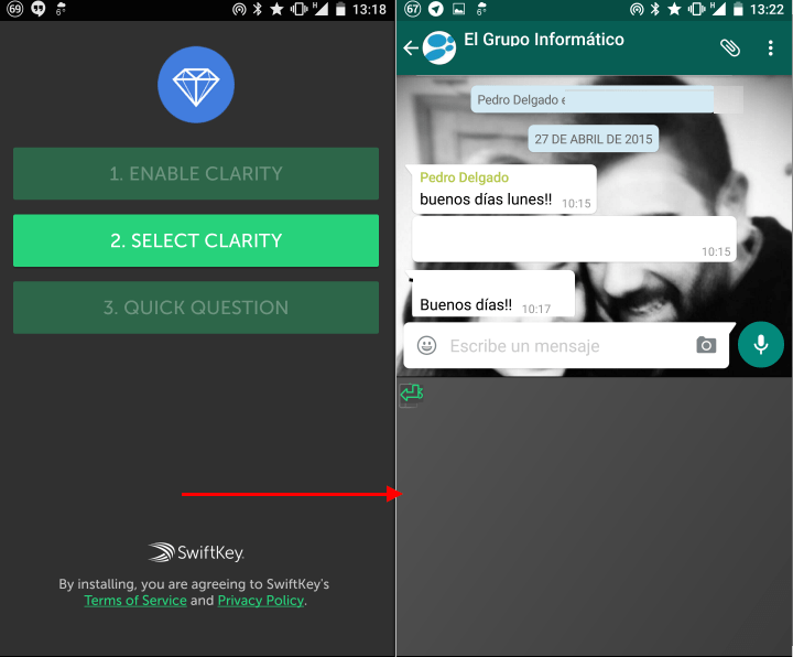 Imagen - Descarga Clarity Keyboard, el nuevo teclado experimental de SwiftKey