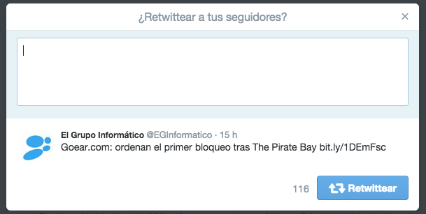 Imagen - Twitter ahora permite hacer largos comentarios en Retweets