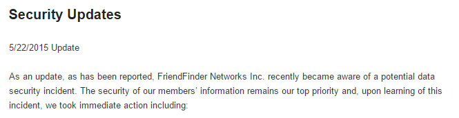 Imagen - Hackean los datos de casi 4 millones de usuarios de Adult FriendFinder