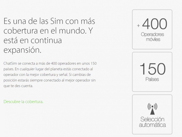 Imagen - ChatSim: la tarjeta SIM para usar WhatsApp, WeChat, Viber y m&aacute;s apps con llamadas