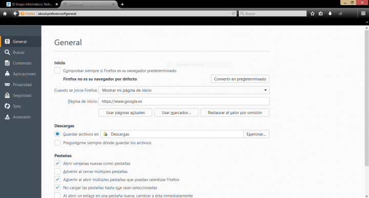 Imagen - Descarga Firefox 38 con novedades en la interfaz