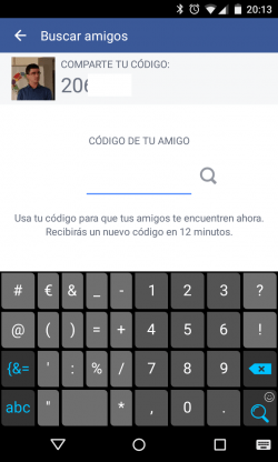 Imagen - Facebook permite a&ntilde;adir nuevos amigos mediante c&oacute;digos