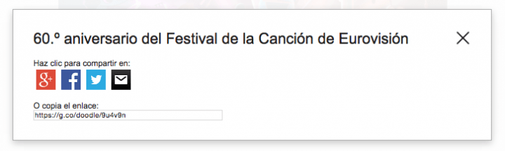 Imagen - Google nos recuerda el 60 aniversario de Eurovisi&oacute;n con un Doodle