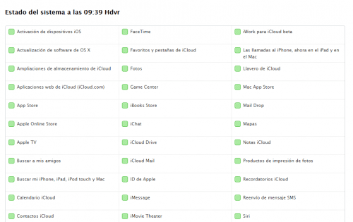 Imagen - iCloud ca&iacute;do en gran parte del mundo