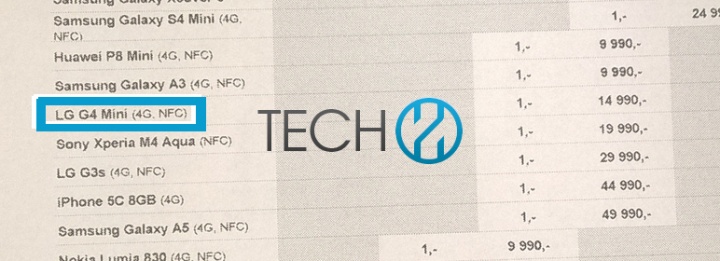 Imagen - LG prepara el LG G4 Mini, el hermano peque&ntilde;o del smartphone estrella