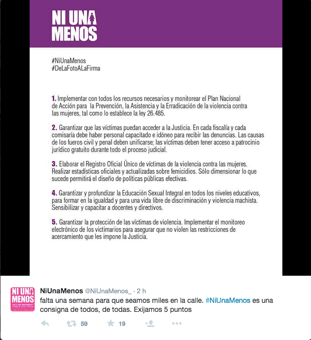 Imagen - #NiUnaMenos: ¿qué significa la muñeca de WhatsApp?