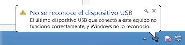 Imagen - Una actualización de Windows provoca el error &quot;dispositivo USB no reconocido&quot;