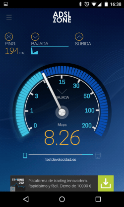 Imagen - Descarga Test de velocidad Plus para medir la conexi&oacute;n en tu m&oacute;vil