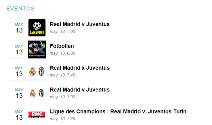 Imagen - C&oacute;mo ver Real Madrid-Juventus en directo
