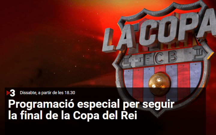 Imagen - C&oacute;mo ver la final de La Copa del Rey
