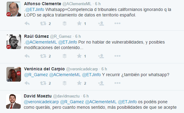 Imagen - El juzgado se podr&aacute; comunicar contigo mediante WhatsApp