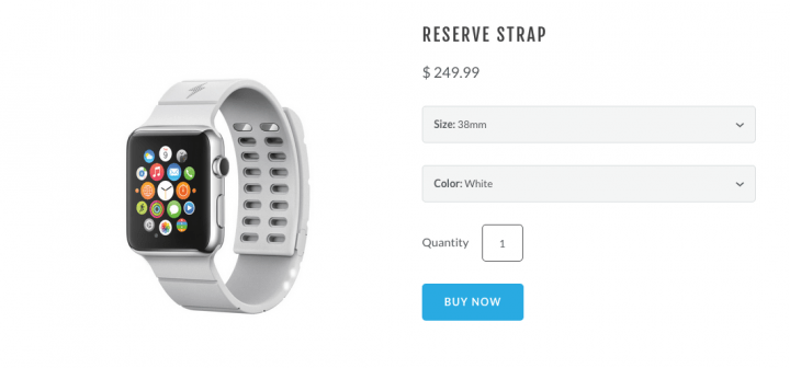 Imagen - Esta correa para el Apple Watch te da 30 horas m&aacute;s de bater&iacute;a