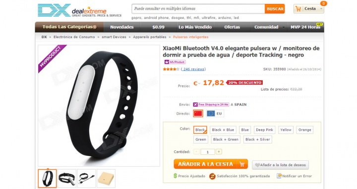 Imagen - Xiaomi Mi Band por 17 euros y envío a España gratis