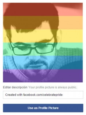 Imagen - Facebook lanza un filtro para celebrar el matrimonio gay #LoveWins