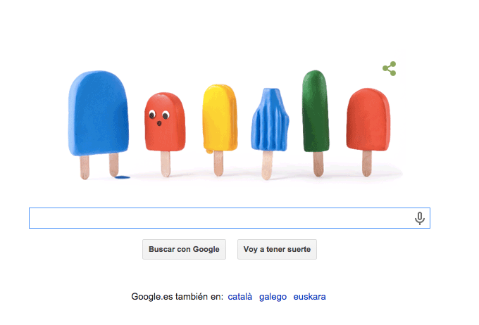 Imagen - Google celebra con un Doodle la llegada del verano