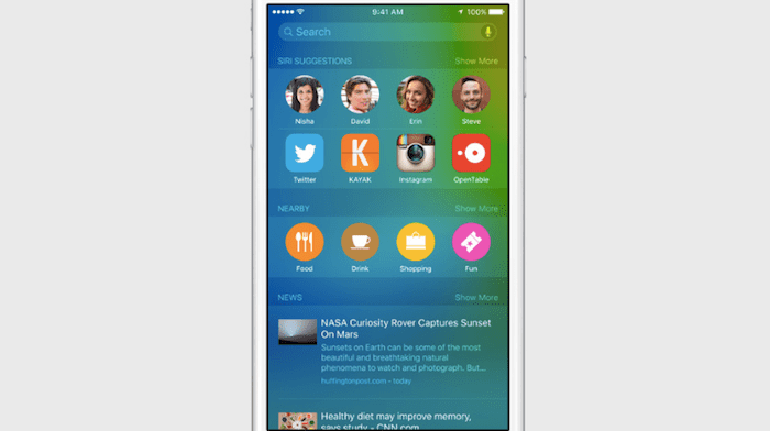 Imagen - iOS 9 - Descubre todas las novedades