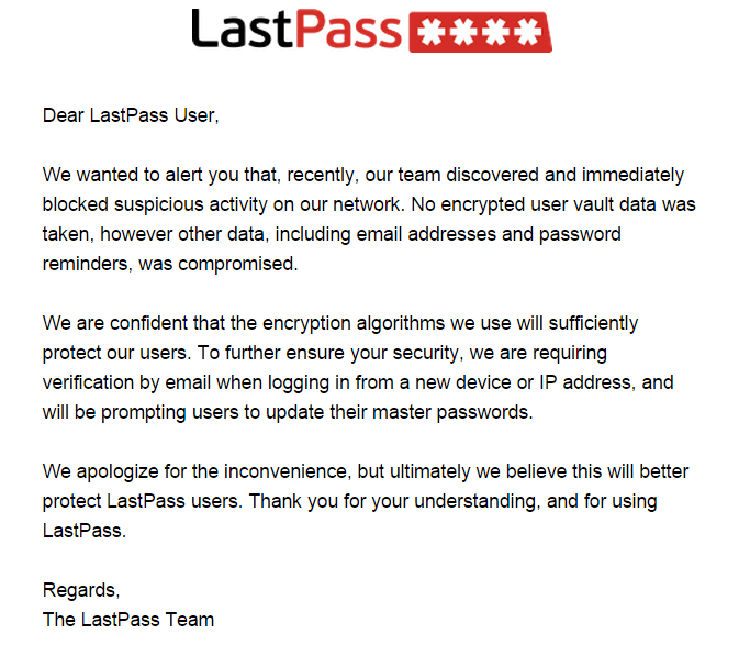 Imagen - LastPass hackeado, las contrase&ntilde;as al descubierto