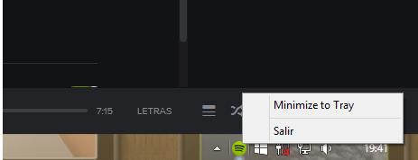 Imagen - Cómo minimizar Spotify a la bandeja