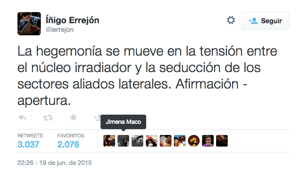 Imagen - Íñigo Errejón revoluciona las redes sociales con un tuit