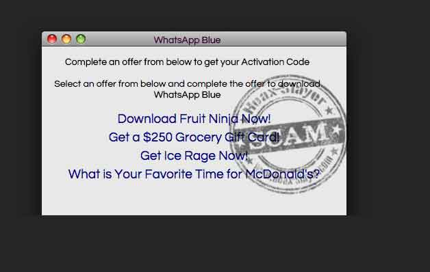 Imagen - WhatsApp Blue, la falsa y peligrosa versión azul de la app