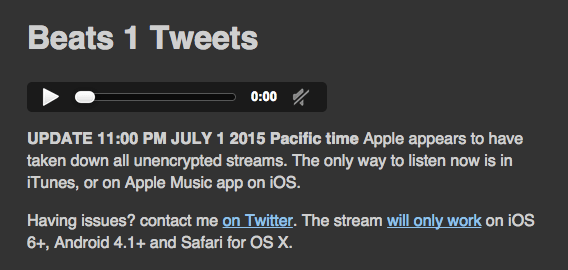 Imagen - Apple ya no permite escuchar Beats 1 gratis en Android