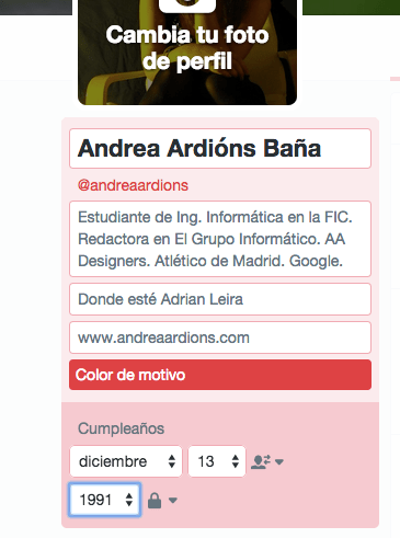 Imagen - Twitter ahora te permite mostrar tu fecha de nacimiento o cumpleaños