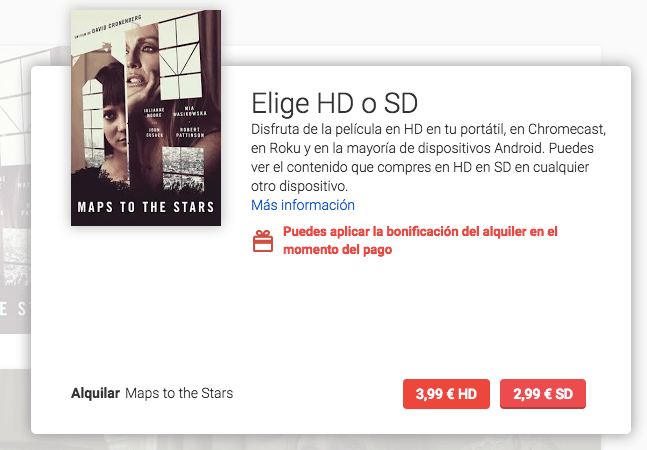 Imagen - Chromecast te regala una película de alquiler, descubre cómo canjearla