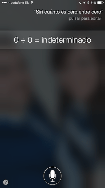 Imagen - ¿Cuánto es 0 entre 0? La peculiar respuesta de Siri