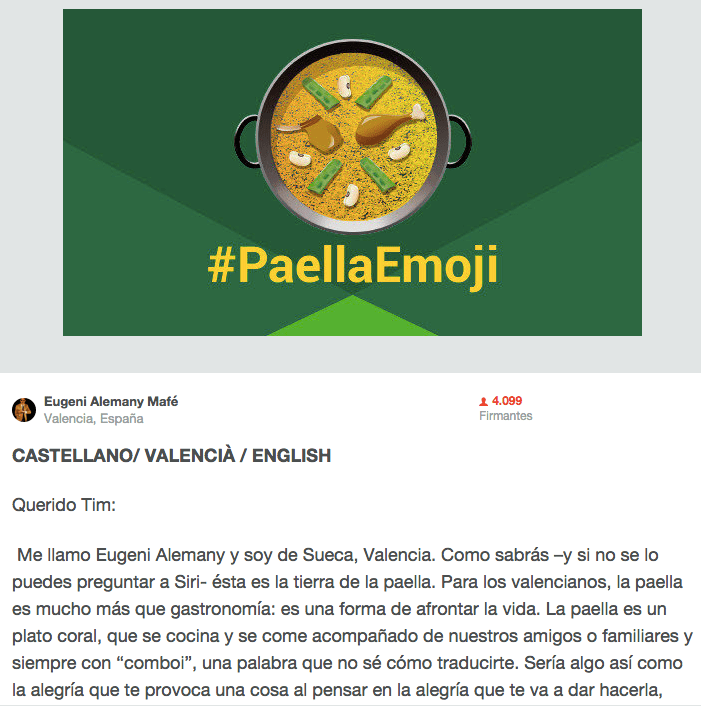 Imagen - El #paellaemoji llegará a WhatsApp
