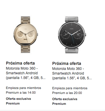 Imagen - Moto 360 en oferta en el Amazon Premium Day