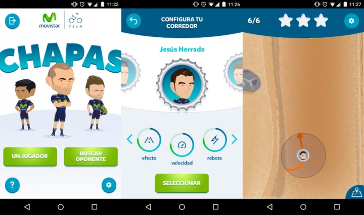 Imagen - Juega a las chapas online con Chapas Movistar Team