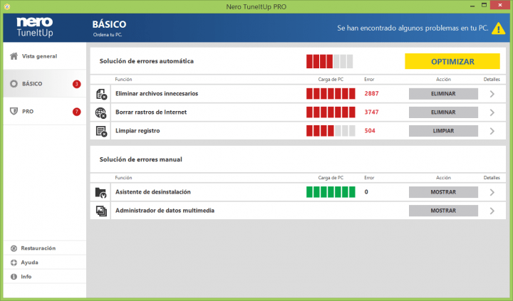 Imagen - Review: Nero TuneItUp, un sencillo y eficaz software de optimización