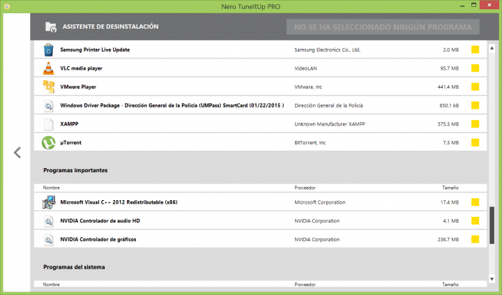 Imagen - Review: Nero TuneItUp, un sencillo y eficaz software de optimización