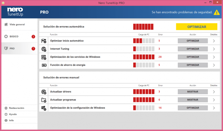 Imagen - Review: Nero TuneItUp, un sencillo y eficaz software de optimización