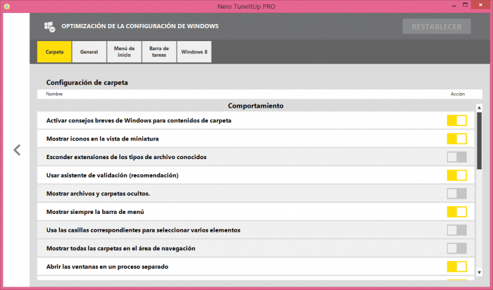 Imagen - Review: Nero TuneItUp, un sencillo y eficaz software de optimización