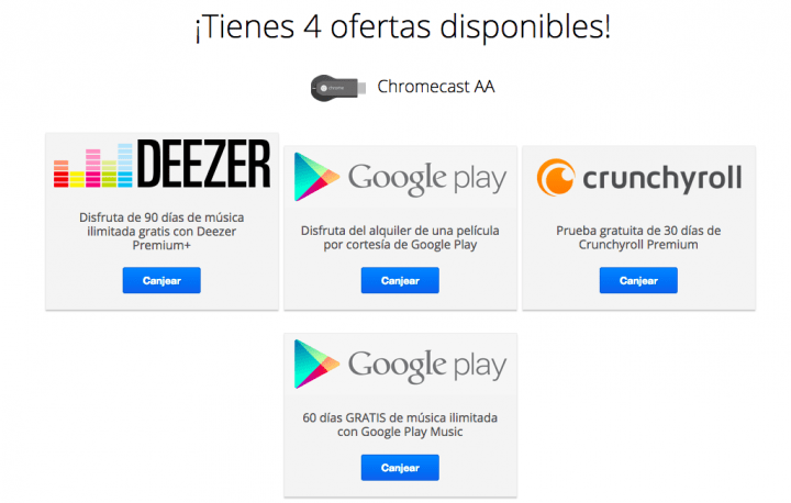 Imagen - Google te hace regalos si tienes un Chromecast, descubre cuáles son los tuyos