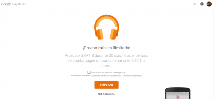 Imagen - Google Play Music All Access no funciona en Firefox, Internet Explorer o Safari