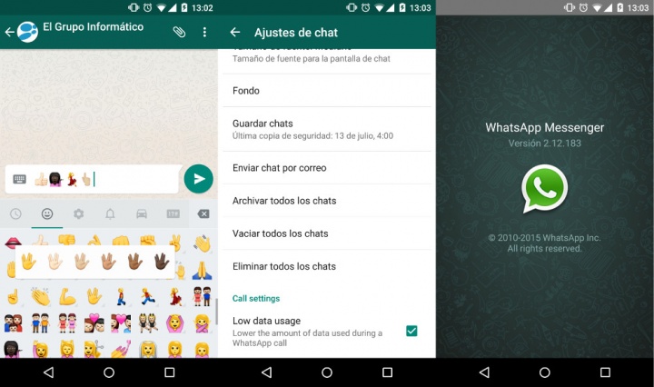 Imagen - Descarga WhatsApp 2.12.183 y reduce el consumo de las llamadas
