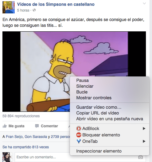 Imagen - C&oacute;mo descargar los v&iacute;deos de Facebook