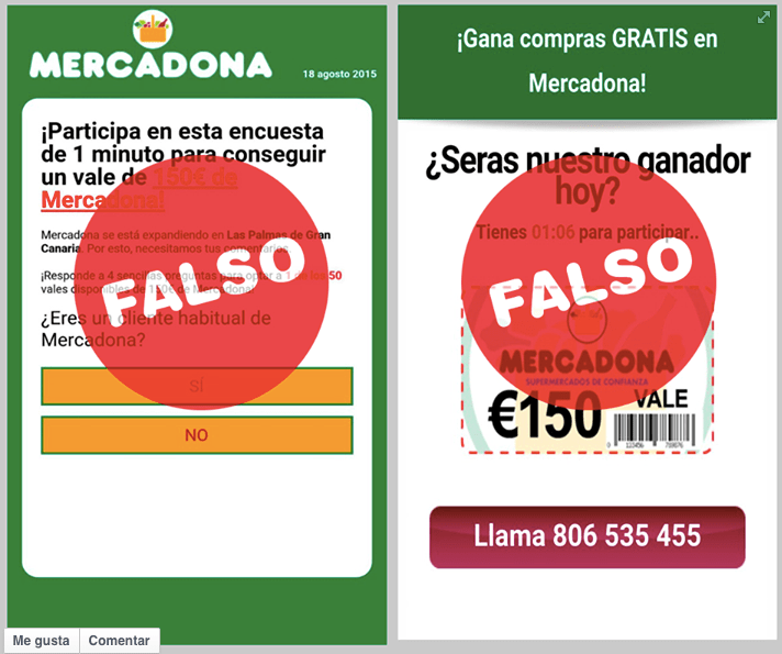 Imagen - Otro fraude de vales de Mercadona circula por WhatsApp