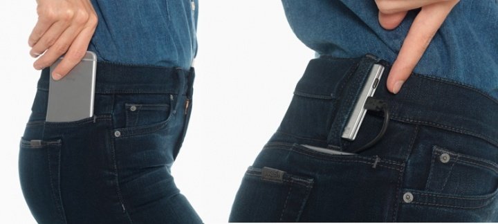 Imagen - Carga tu m&oacute;vil en el bolsillo del pantal&oacute;n