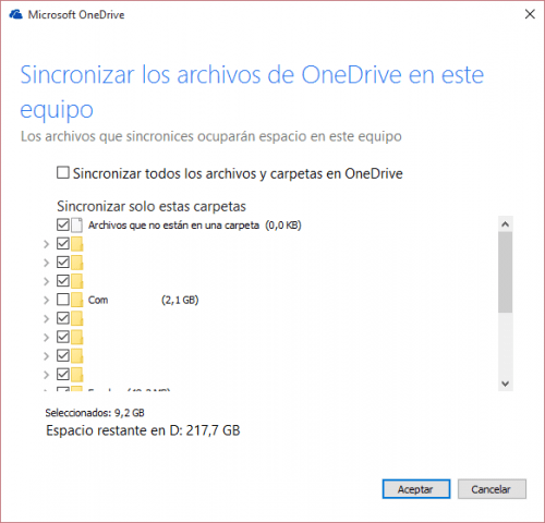 Imagen - Cómo sincronizar carpetas compartidas de OneDrive