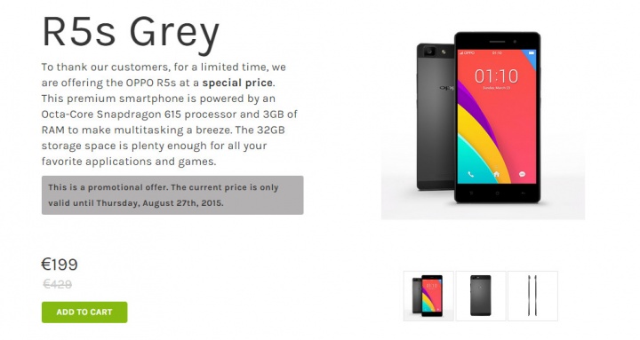 Imagen - Compra el Oppo R5S en Espa&ntilde;a