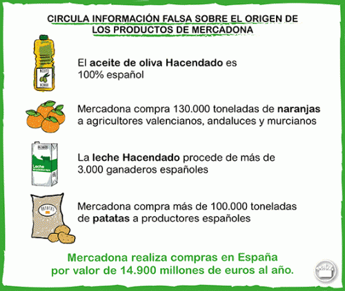 Imagen - Mercadona desmiente los bulos que circulan en redes sociales
