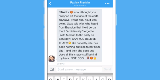 Imagen - Twitter elimina el límite de caracteres en los DM