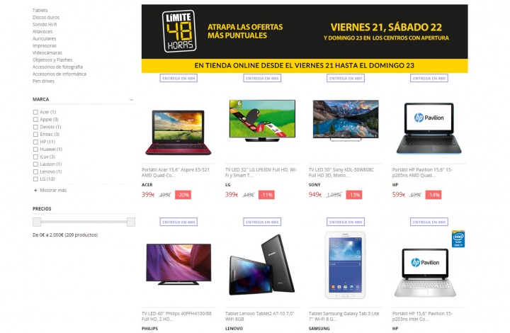 Imagen - L&iacute;mite 48 horas vuelve a El Corte Ingl&eacute;s