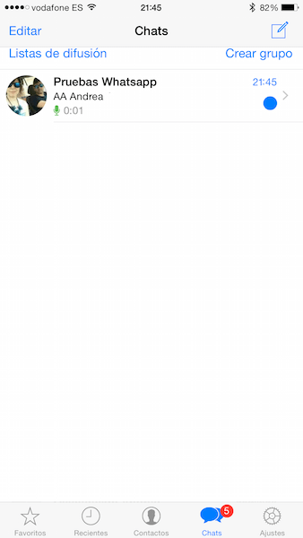 Imagen - Actualizaci&oacute;n de WhatsApp para iOS: marcar como no le&iacute;do, notificaciones y ahorrar datos